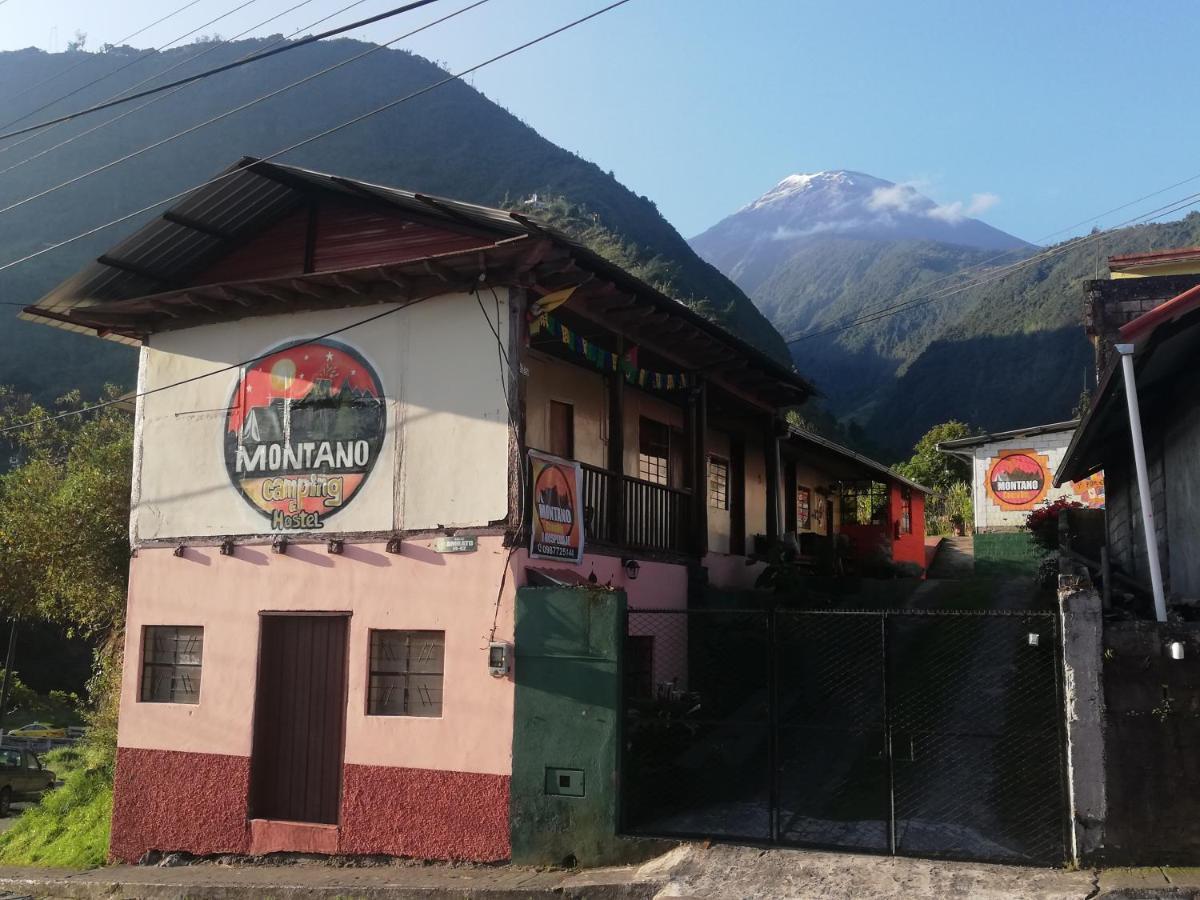 Montano Camping & Hostel Baños Exterior foto