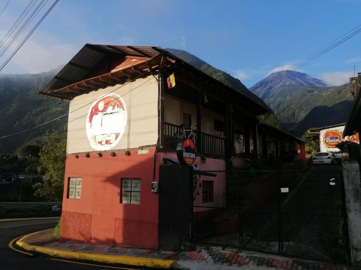 Montano Camping & Hostel Baños Exterior foto