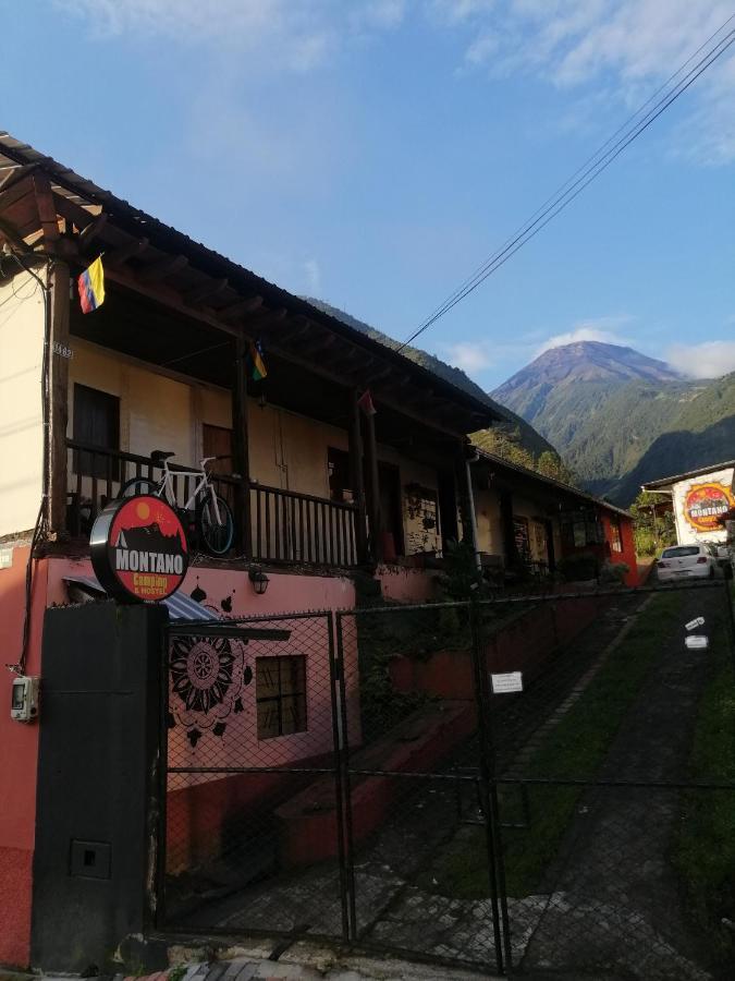 Montano Camping & Hostel Baños Exterior foto